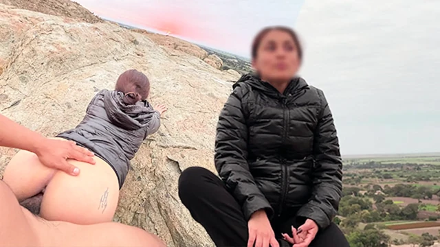 I invited my best friend's girlfriend to go for a walk on Scream Mountain.