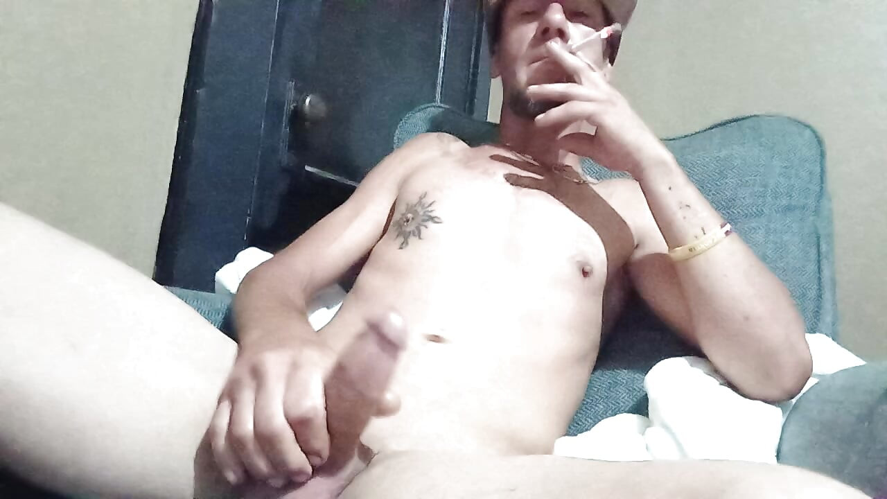 Getting used to camera, cum on!