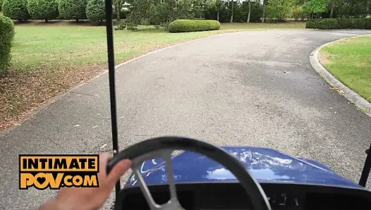 Golf-Tag Wird frech mit Megan Murkovski und Jessie Ames