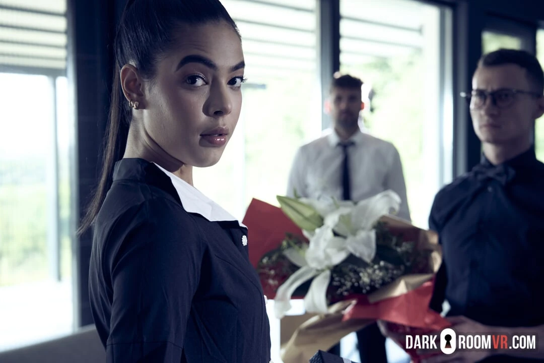 Cuplul încearcă primul lor sex în trei