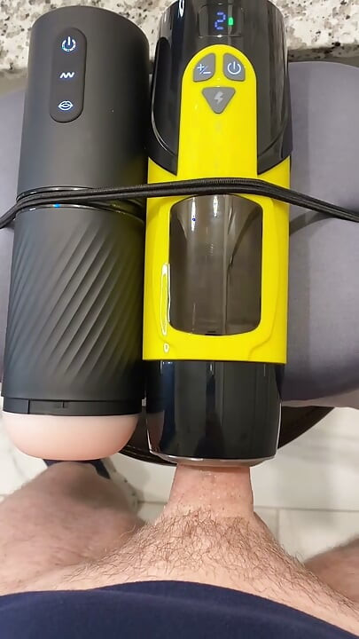 Using Two Fuck Toys at the Same Time