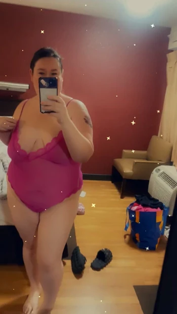 Tried on a new lingerie
