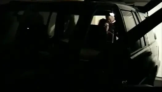 Black couple love in garage