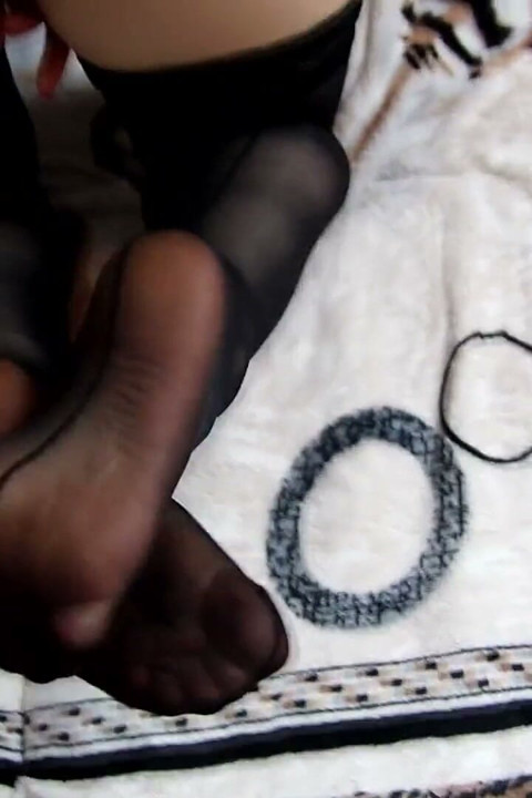 Cum on Feet Barefoot & Nylon Footjob Cumshot Compilation - Dame Olga