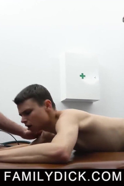 Innocent boy gets his tight asshole pounded by his stepdad