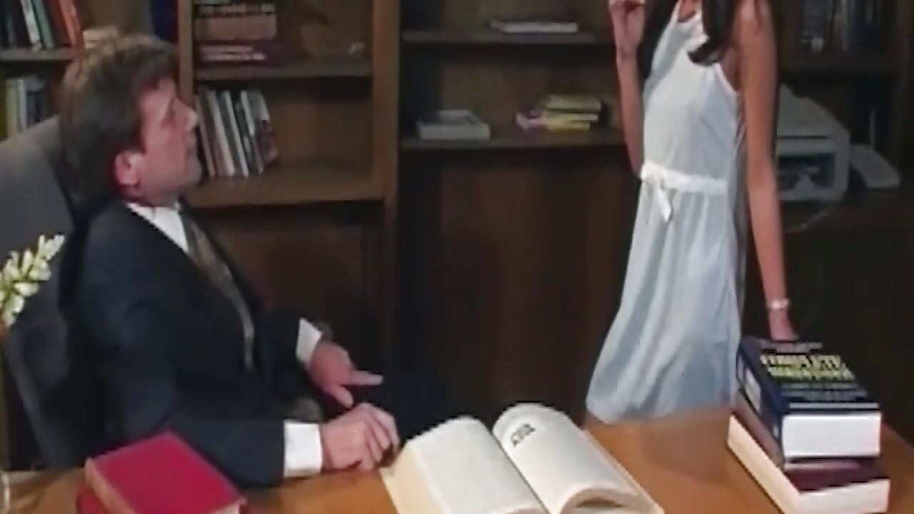 Mature Brunette MILF Pounded Hard on Office Desk