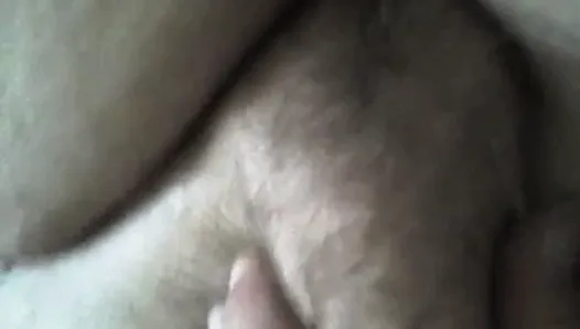 More Wife's jiggly thighs and fat hairy mound