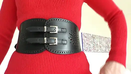 Wide Tight Belts Part 79 Lady Victoria Valente