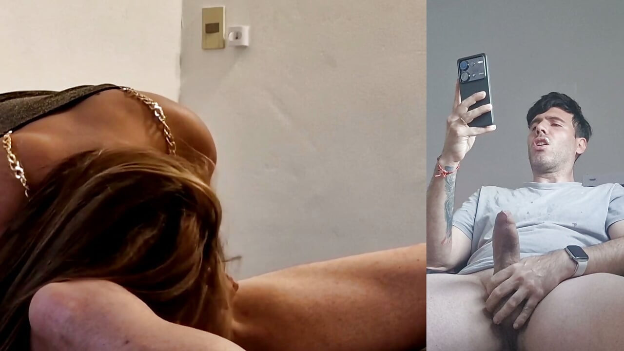 My Boyfriend Sees How I Suck Another Cock