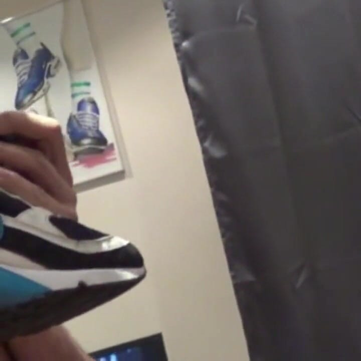 Feet sniffing for 2 scally boy at home