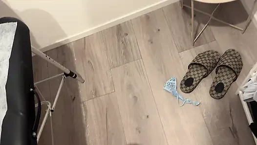 He Gets Caught Jerking During Massage