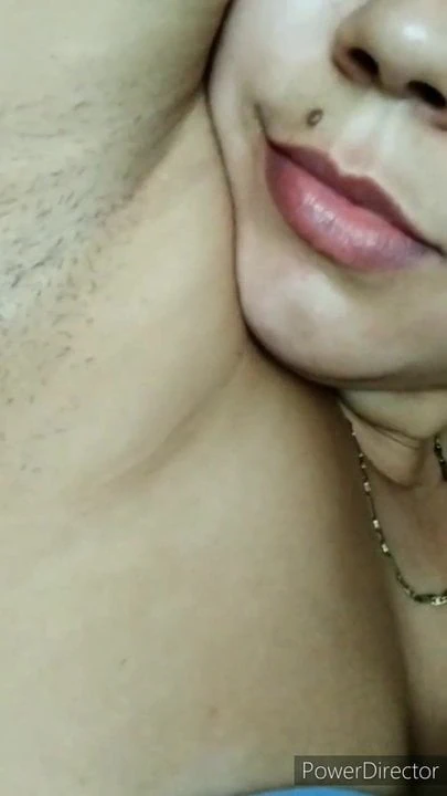 Licking armpits
