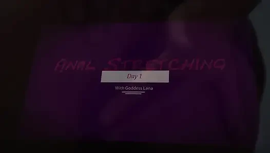 Anal stretching day 1 kamu akan dilatih untuk besar sama dewi lana