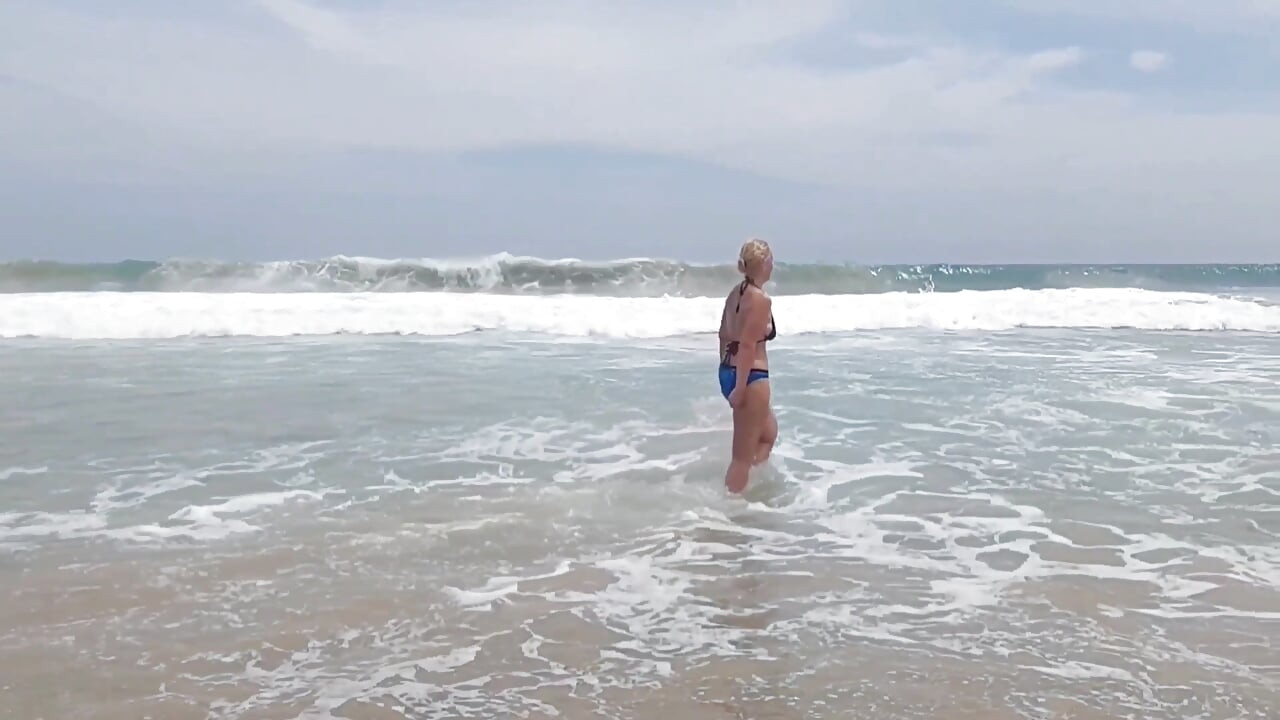 Mature Blonde Wife Enjoys Sex After Walk