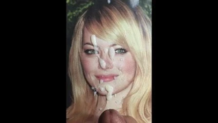 Emma Stone Cum Tribute