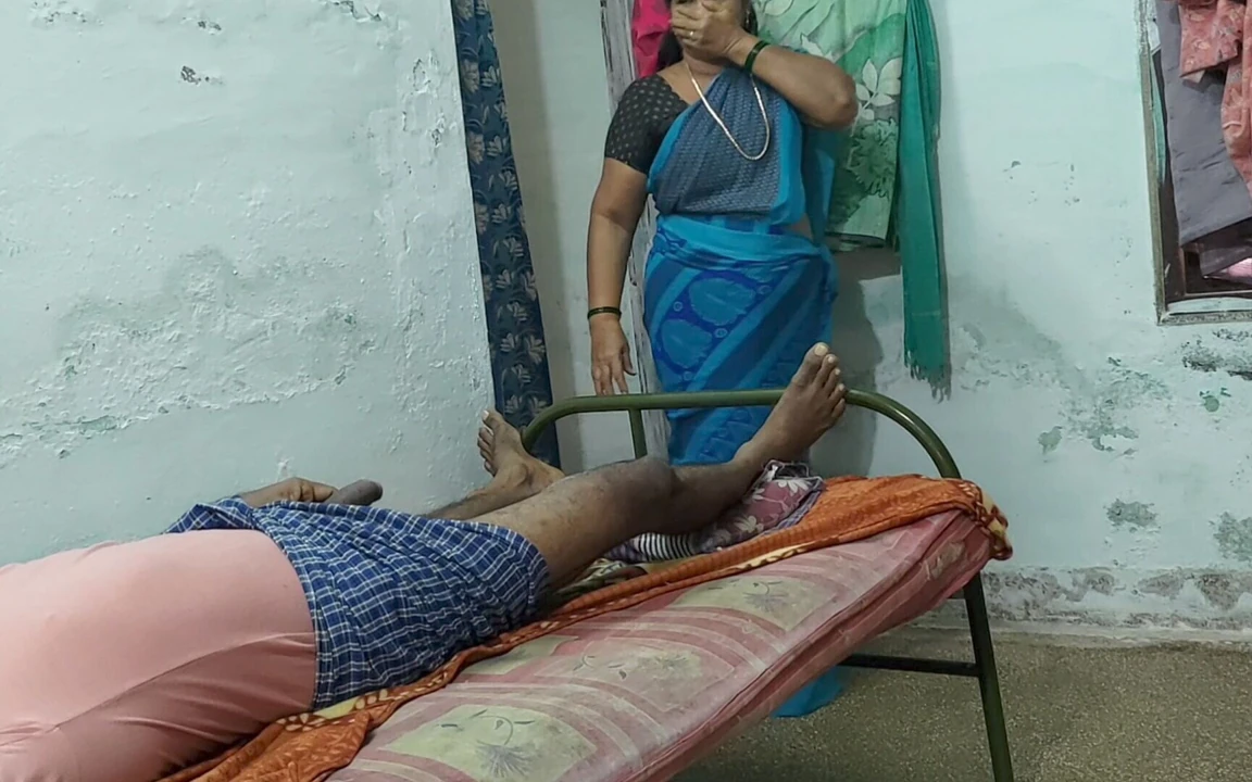 I Was Lying on the Bed Masturbating When Suddenly Aunty Came There and Was Shocked to See Me