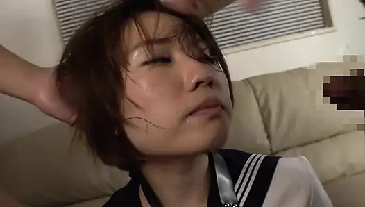 Neon Tokyo Tease, a Fresh Country Woman Drifting Through the City with Glossy Lips.