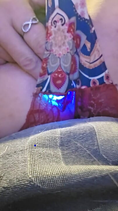 Butt plug loving it