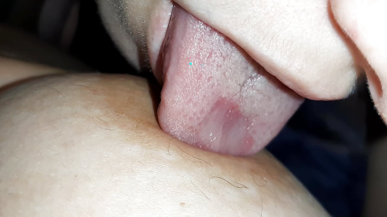 Hot lesbian threesome with licking, kissing, sucking, biting nipples