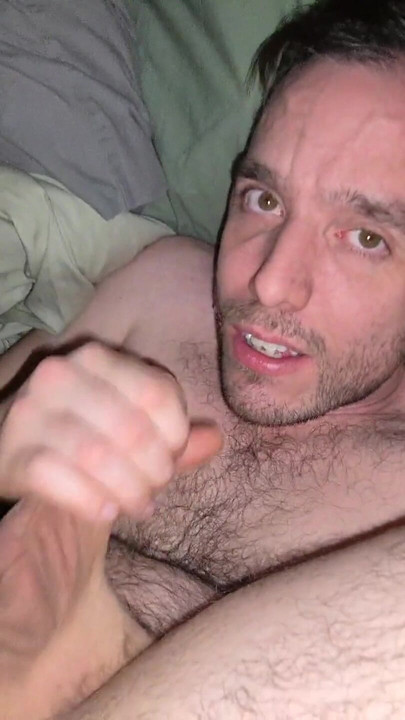 Woke her up to join my autofellatio session | Clip 1