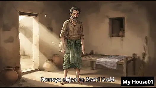 A poor husband and wife sex in villege house bengali