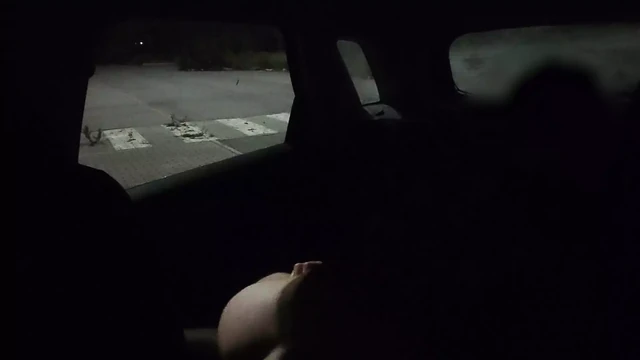 French Dogging - My wife had parking squirts and fucks a voyeur - Caught by strangers - MissCreamy