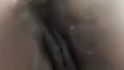 In der dusche solo intensive anal masturbation