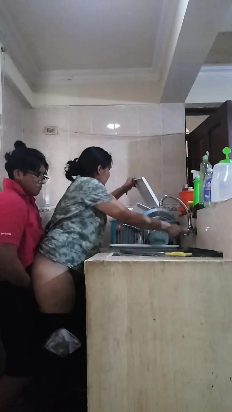 Sexy Latina Sex in the Kitchen