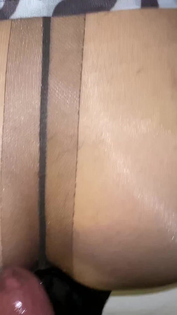 Key moment from "CD in pantyhose gets fucked"