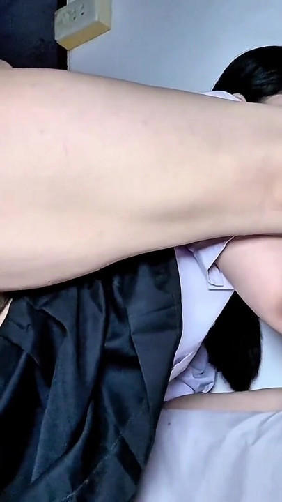 in school uniform, doggy | Clip 1