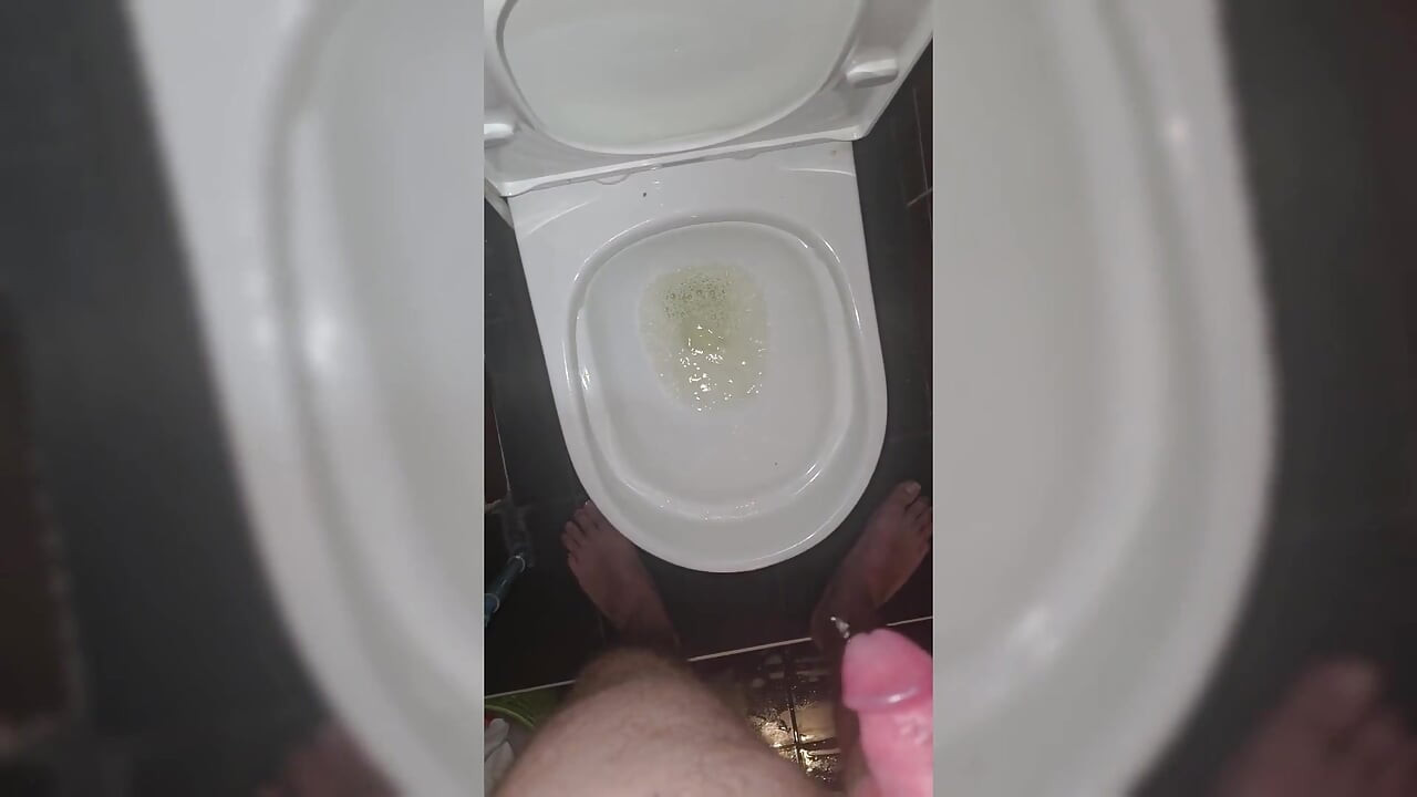 Jimbob Pissing in Toilet