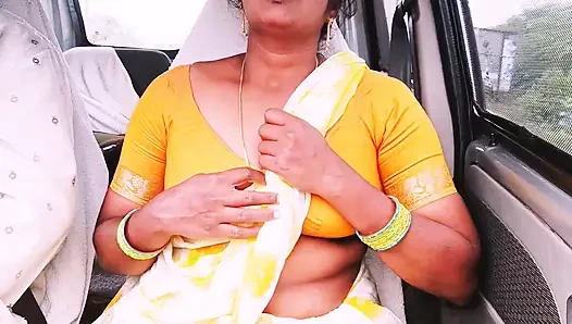 Seks mobil India. Pembantu rumah tangga mencoba ngentot dengan pemilik rumah. Telugu Dirty Talks.