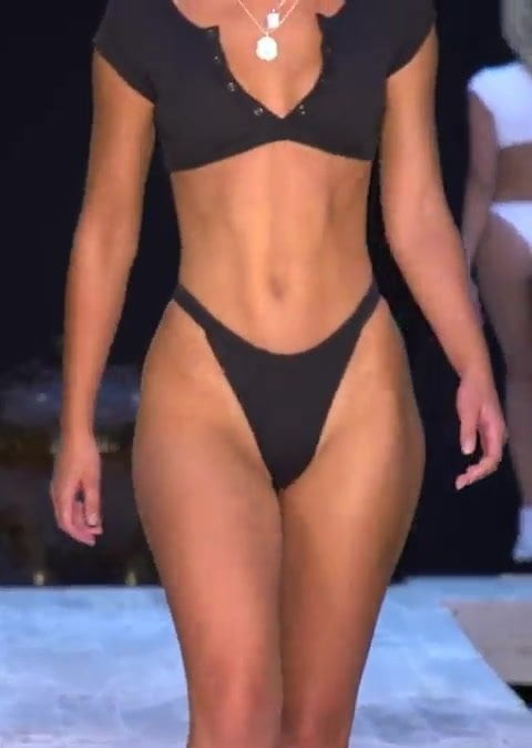 Hot wife on the podium