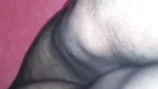 schwarze Strumpfhose