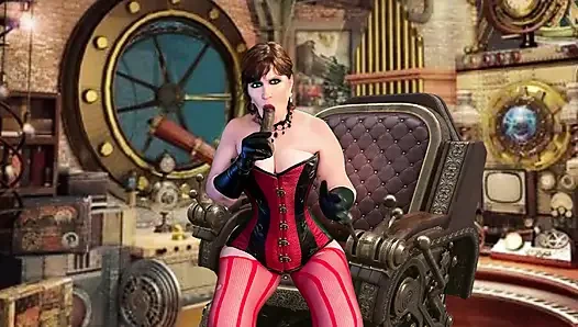 Granny BIjou: Steampunk'd Brothel Bunny Fuck Slut 92925CAMS146M