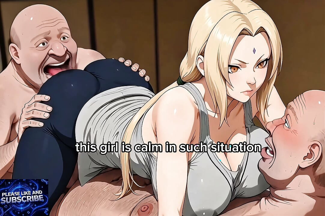 Tsunade summons ugly men accidentally - 3D Naruto Hentai