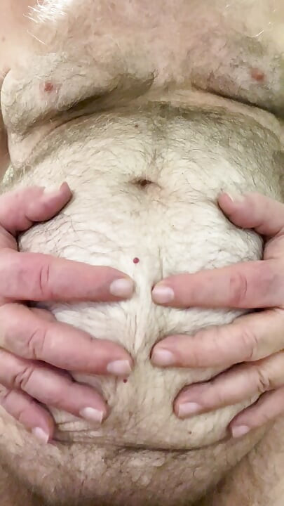 Coach Karl Rubs His Belly For You 6940