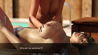 リサ＃14-日光浴覗き見-ポルノゲーム、3d変態、アダルトゲーム、60fps