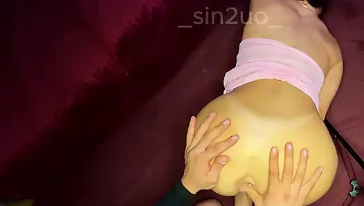 Part 2. I love spontaneity, I was going to cook food, but I couldn't. Stepson fucked me in anal, with an ending.