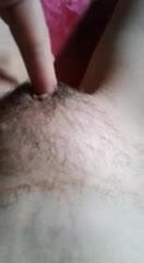 Rubbing tits and pussy