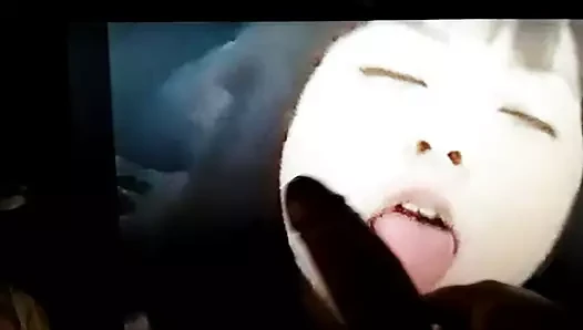 Tributo para japa lanbedo meu pau querendo porra