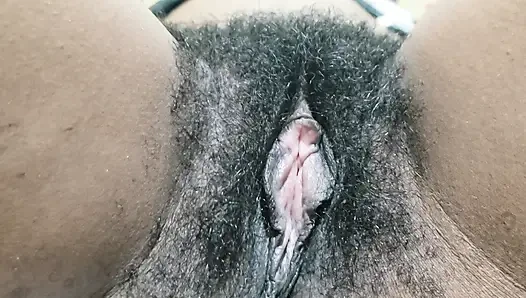 Seductive With Hot Pink Hairy Pussy MILF in HD
