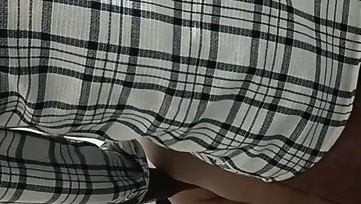 Tante cantik telugu india lagi asik ngentot gaya doggy sambil pakai kain sree