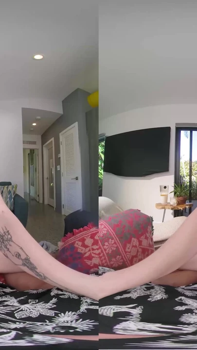 Emotional moment from "BaDoinkVR Miss Lucy Foxx Is So Kinky And Feisty That It Surprised You"