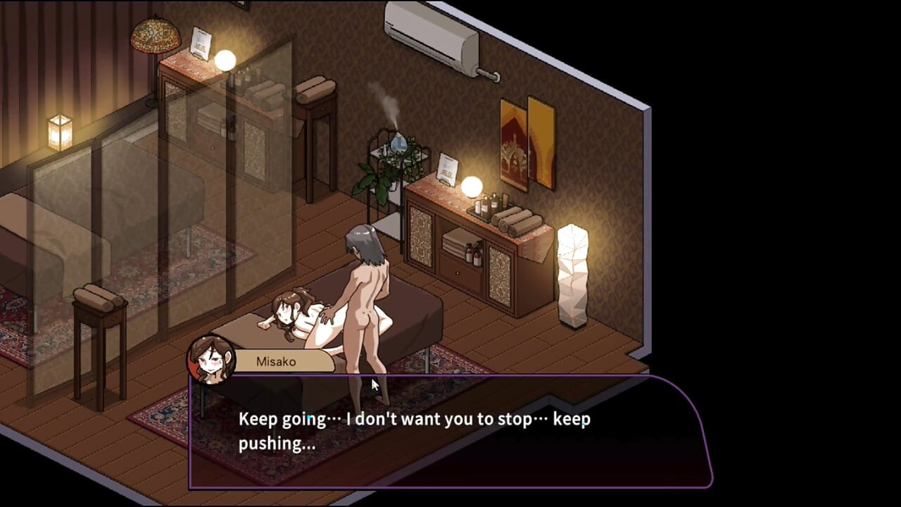 लंपट पारंपरिक मसाज पार्लर - Misako की कामुक मालिश सेक्स में बदल जाती है - हेनतई गेम