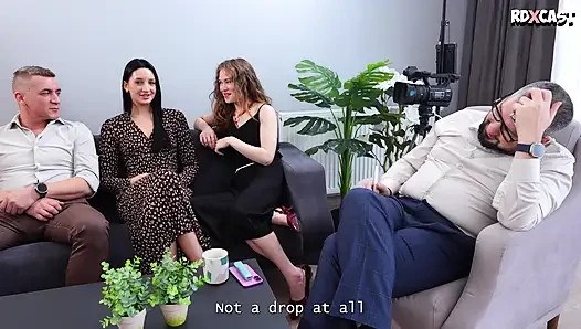 Eva Tender kann während ihres ersten harten anal-interviews nicht aufhören zu squirten!