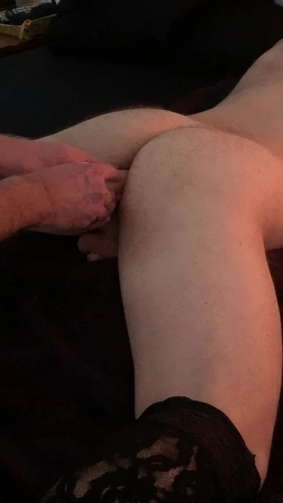 Dildo in mijn strakke gaatje