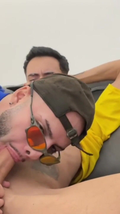 Captivating moment from "Brazilian Classic: National Team Shirt, Hard Stick and No Condom"