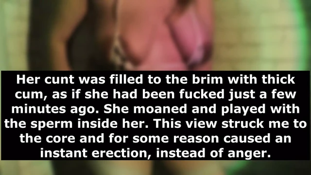 My young big boobed wife got turned into creampie-addicted, pregnant and lactating hucow - Part 1-Captions -  Milky Mari