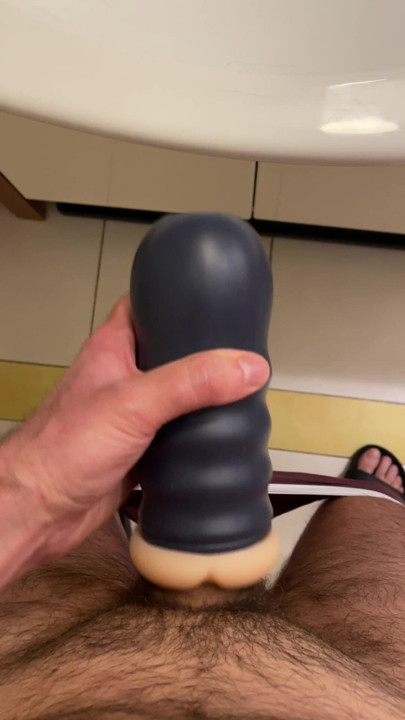 Fucking a fleshlight, no cum